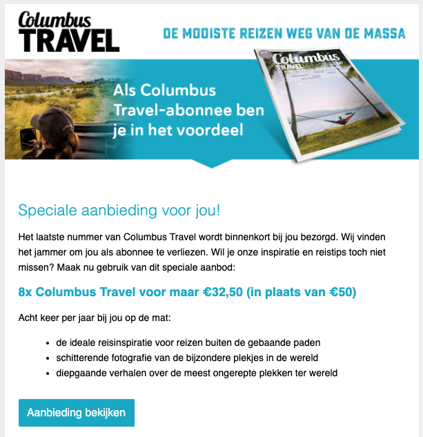 retentie marketing met e-mail